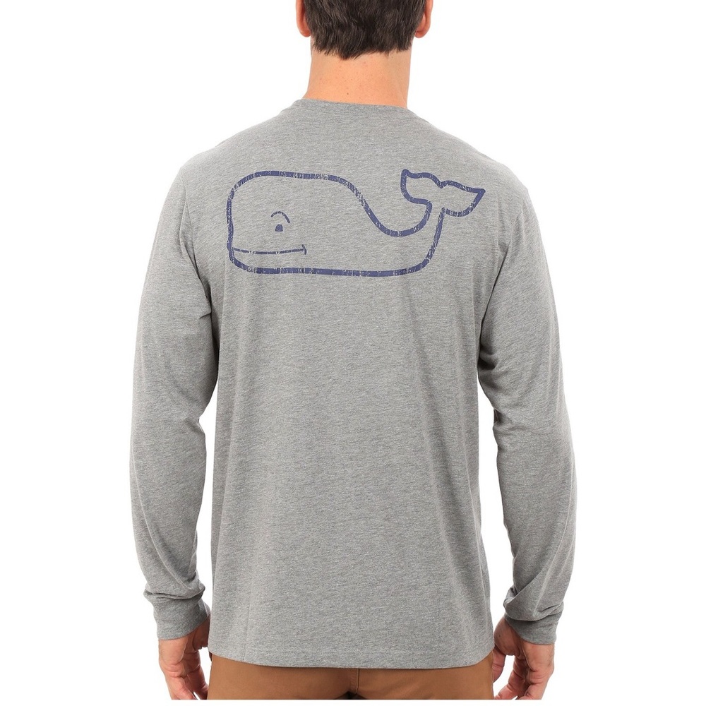 Grey Vineyard vines Men’s long sleeve tshirt.